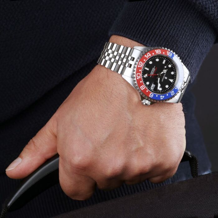 Ocean One GMT BLUE-RED. 2 Ceramic
