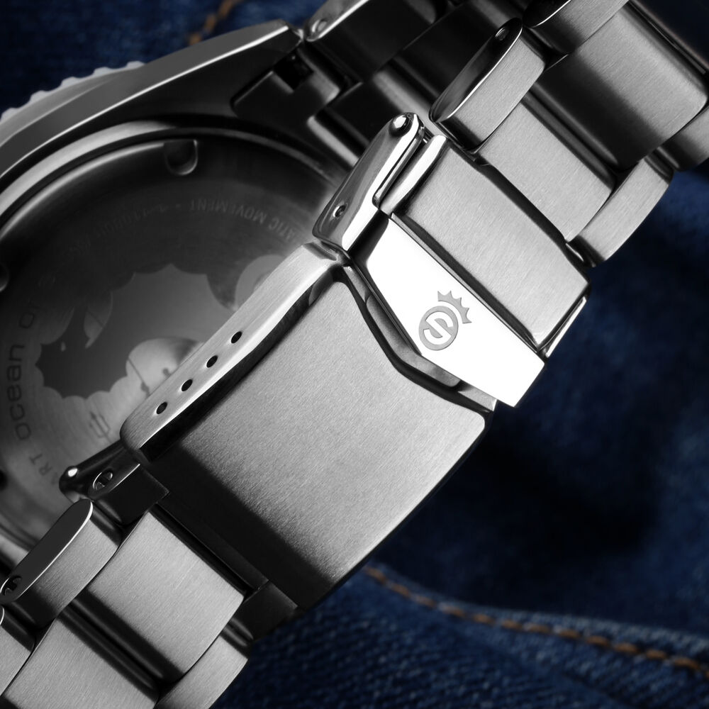 Ocean One GMT blue-grey Ceramic Diver Watch