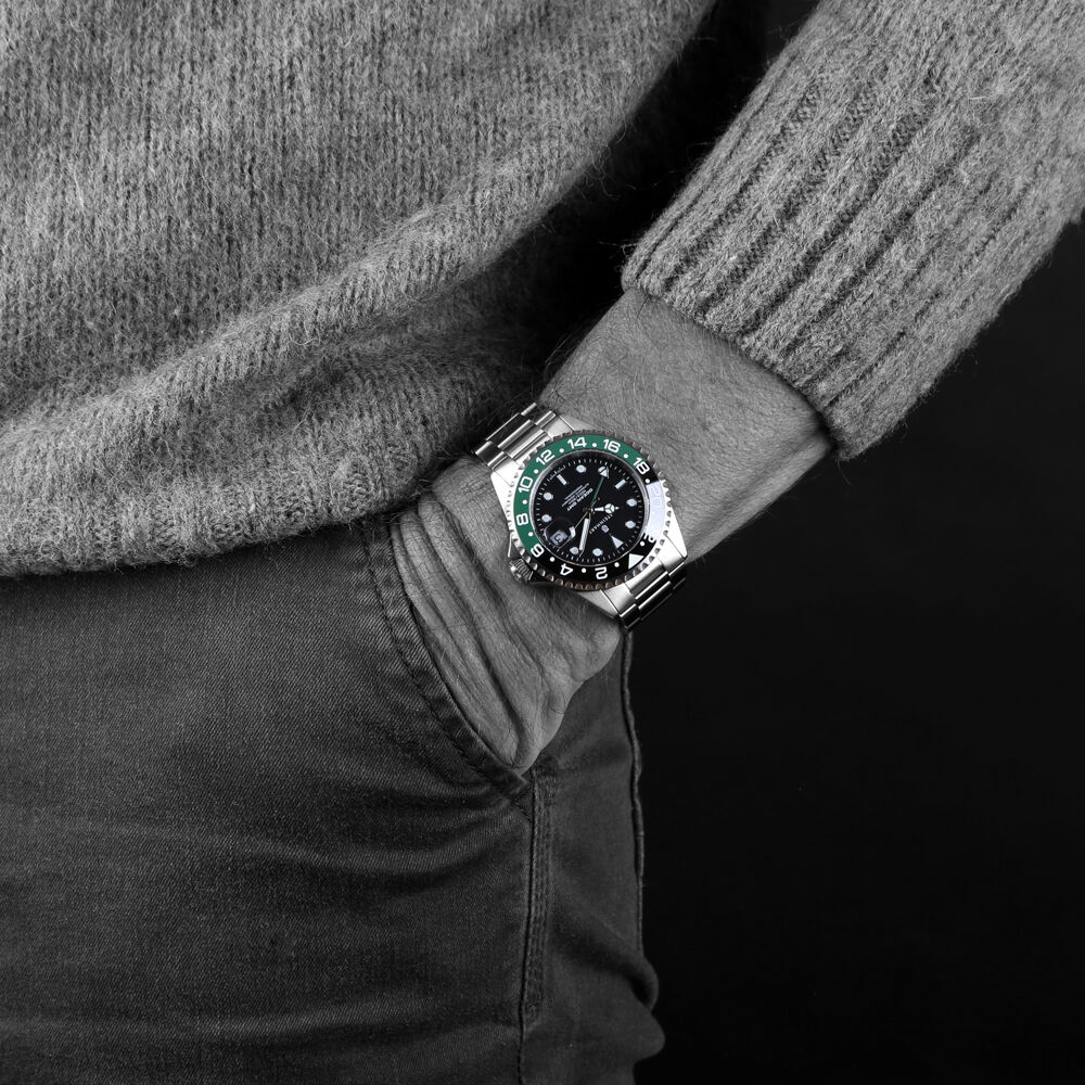 Ocean One GMT black-green Ceramic