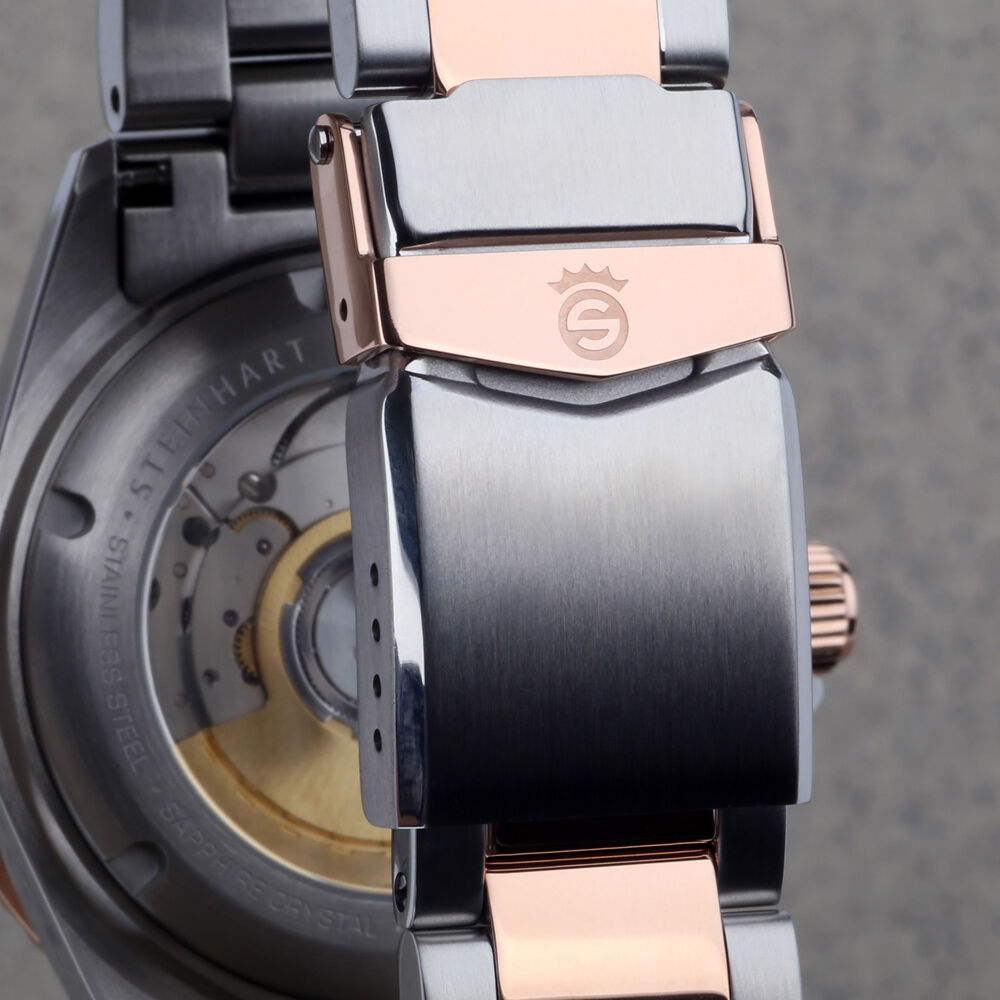 Ocean One GMT two-tone BLACK/KHAKI Diver Watch