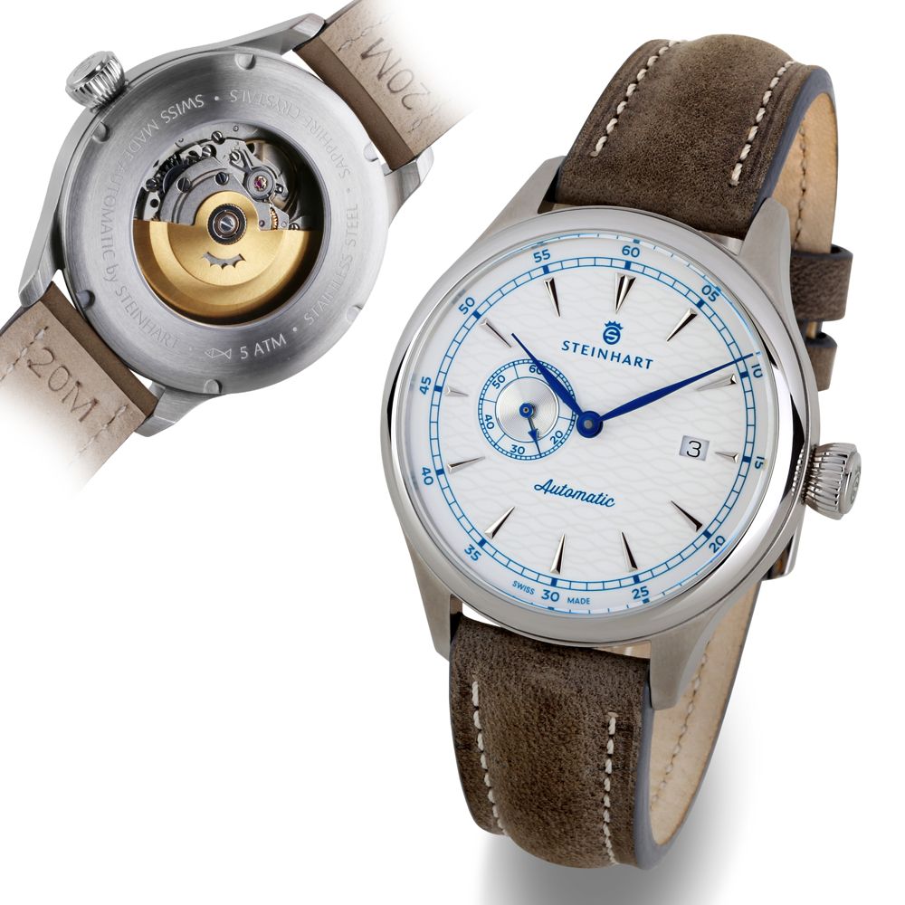 MARINE 42 automatic silver