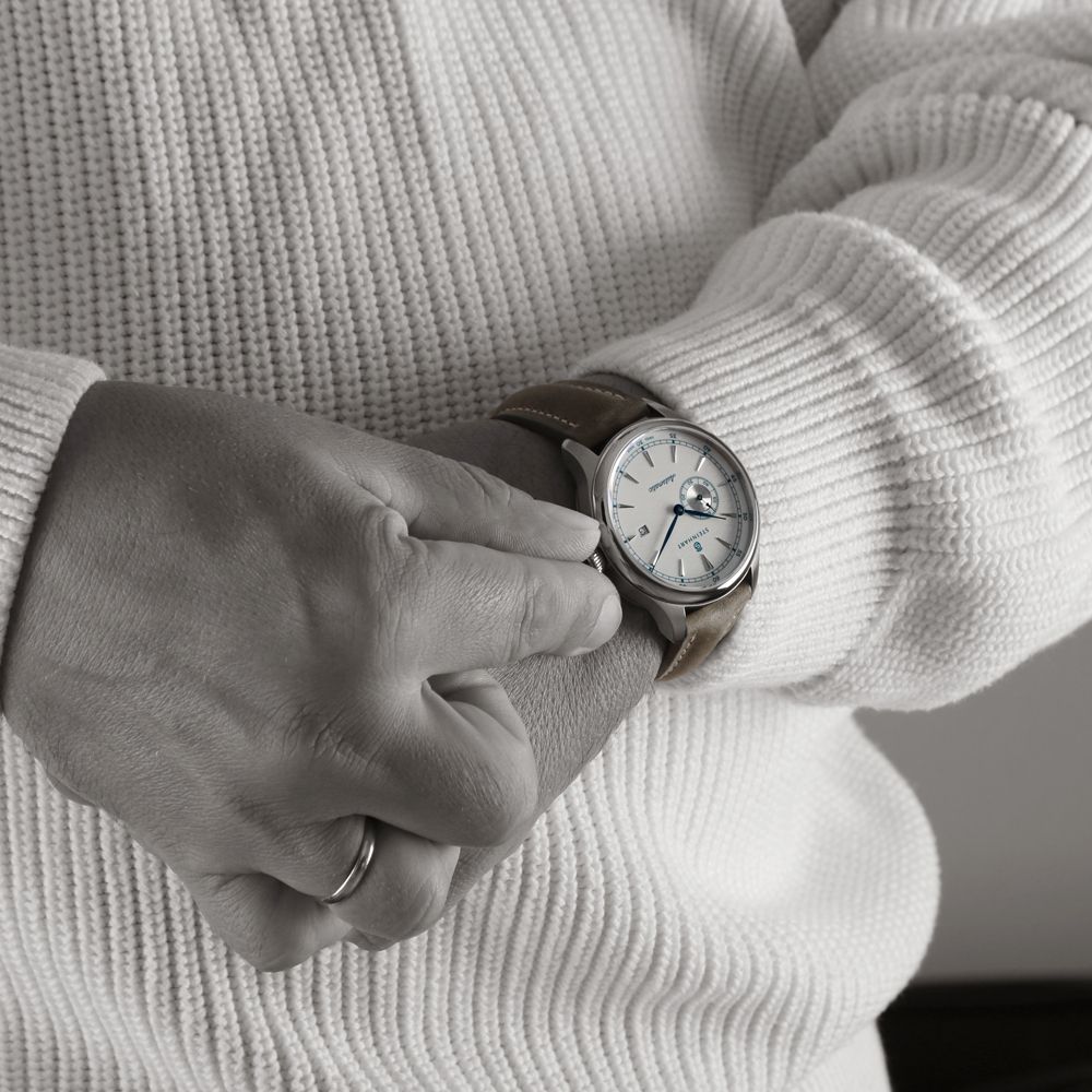 MARINE 42 automatic silver