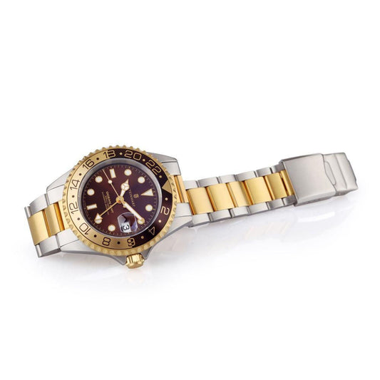 Ocean One GMT two- tone CHOCOLATE Diver Watch