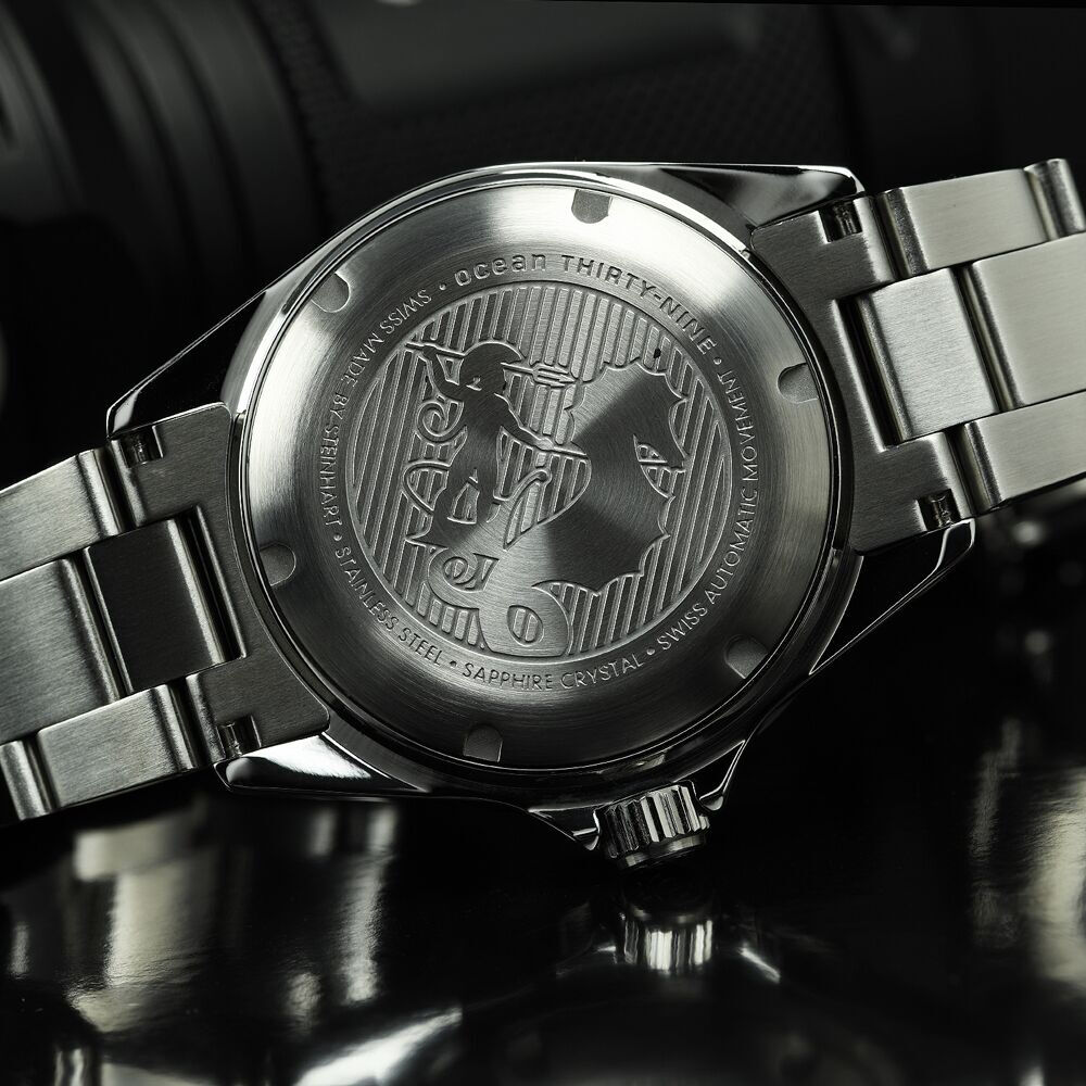 Ocean 39 GMT BLACK Ceramic Diver Watch