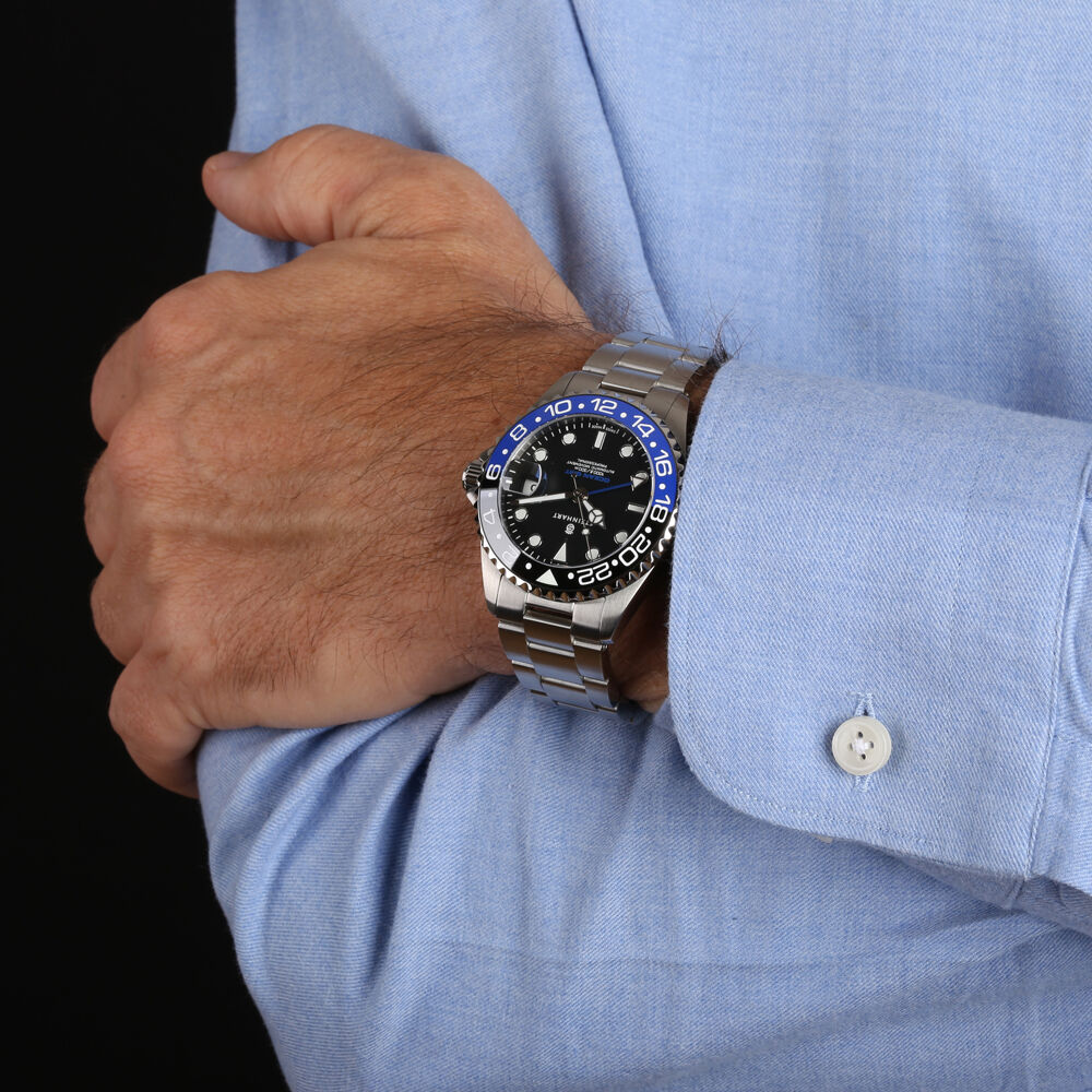 Ocean One 39mm GMT classic Blue/black ceramic
