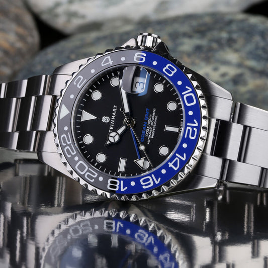 Ocean One 39mm GMT classic Blue/black ceramic