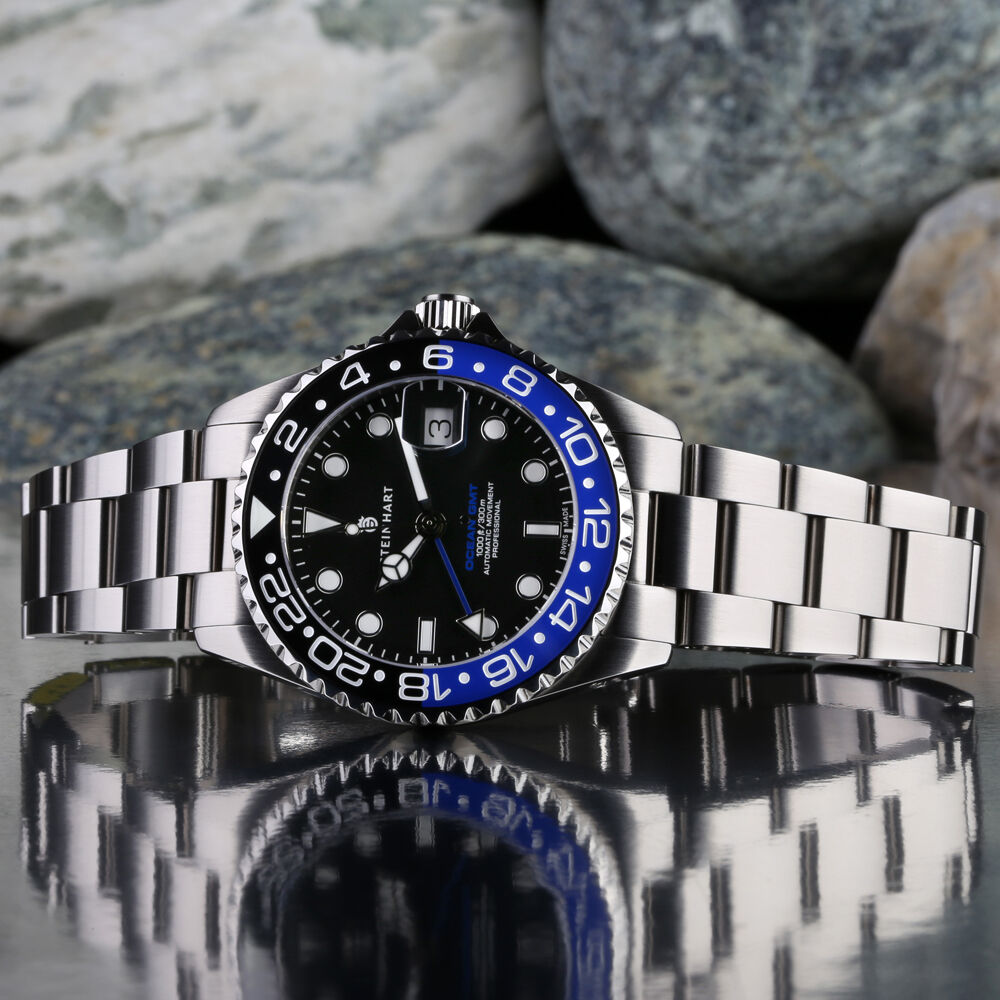 Ocean One 39mm GMT classic Blue/black ceramic