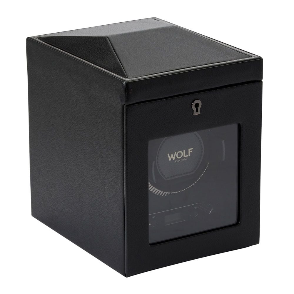 British Racing Black Single Watch Winder
