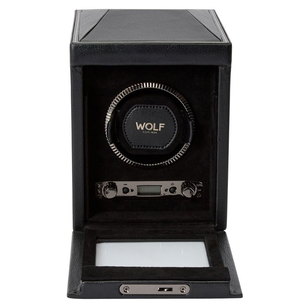 British Racing Black Single Watch Winder