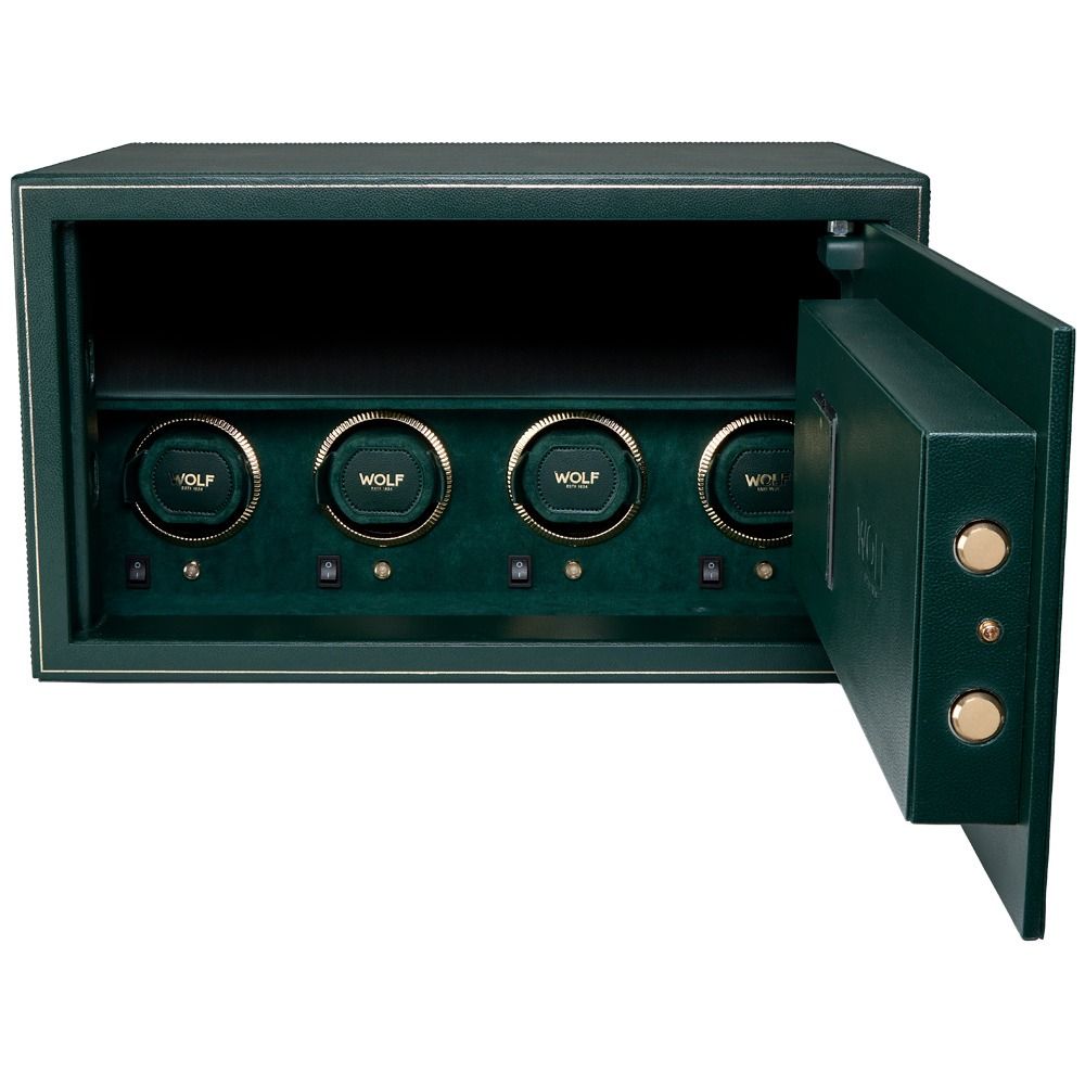 Den 4 Piece Watch Winder Safe Green