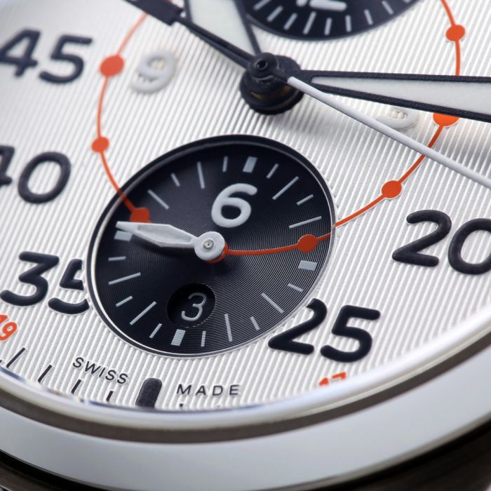 Nav.B-Chrono 42 Silver B-Type