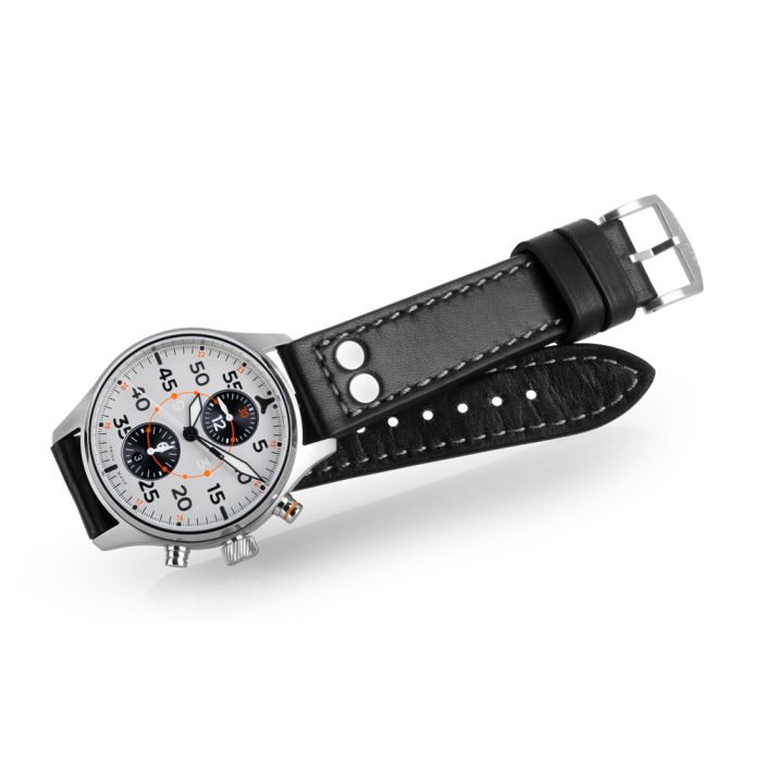 Nav.B-Chrono 42 Silver B-Type