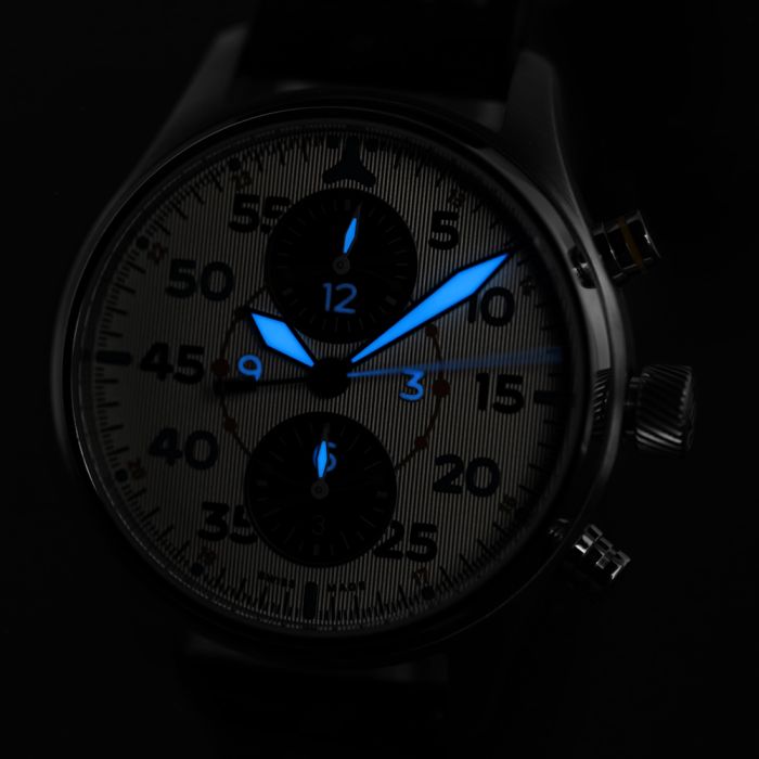 Nav.B-Chrono 42 Silver B-Type