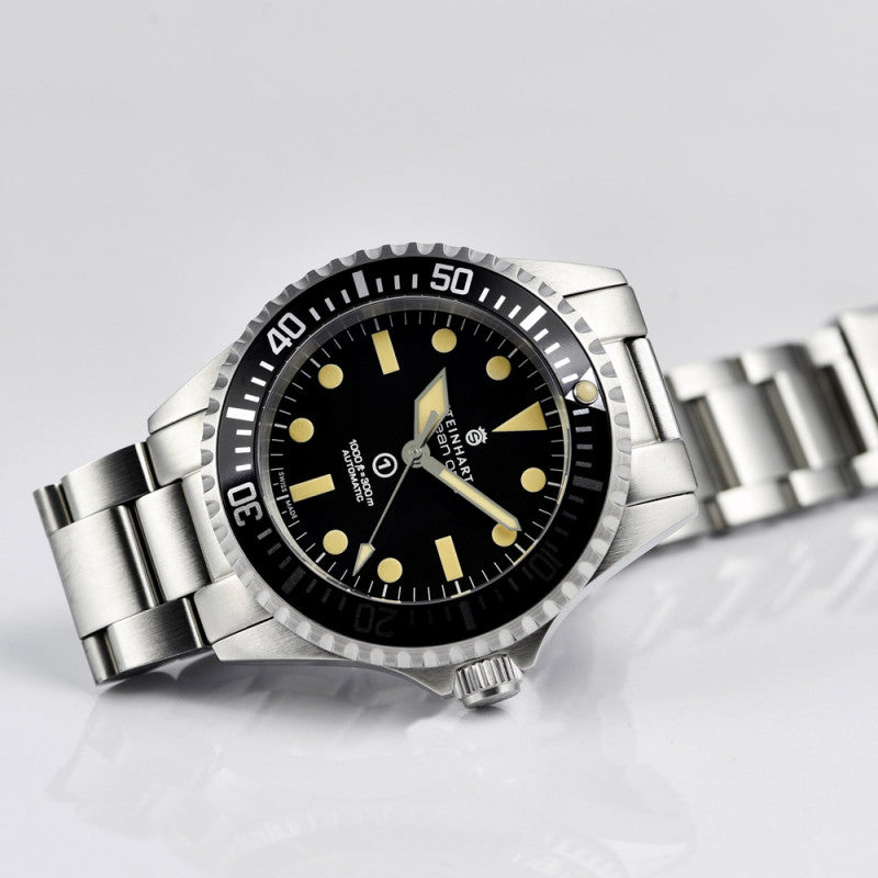 Steinhart | Diver Watch | Ocean One Vintage Military – Pura Luxury ...