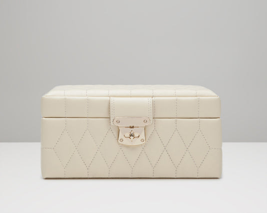 Caroline Small Jewellery Case Ivory