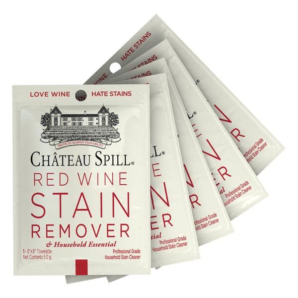 Chateau Spill Red Wine Stain Remover Wipe