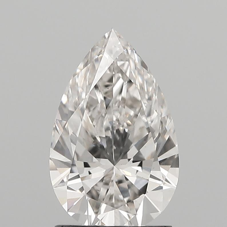 Pear Cut Lab Grown Diamond 1.29 Carat H/VS1