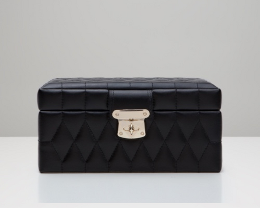 Caroline Small Jewellery Case Black