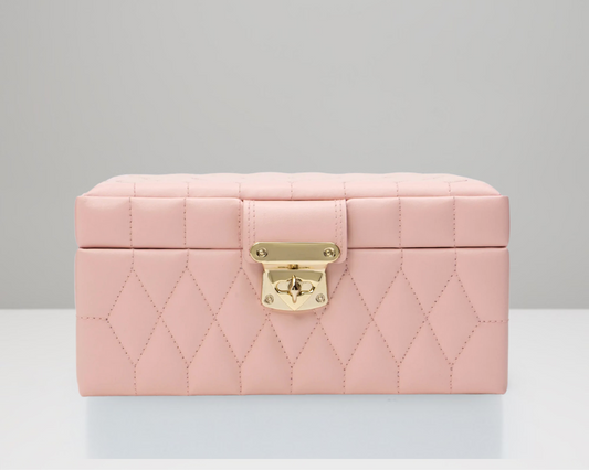 Caroline Small Jewellery Case Rose Quartz