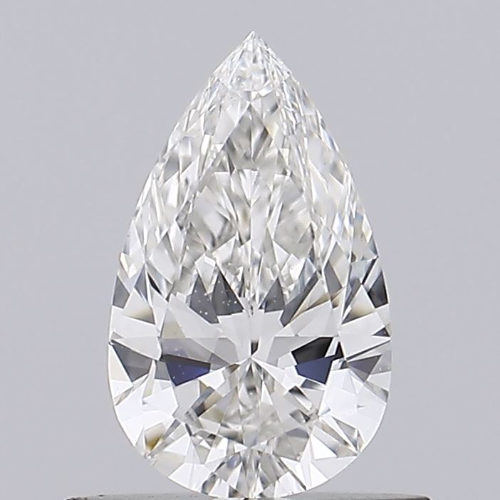 Pear Cut Lab Grown Diamond 0.51 Carat F/VS1