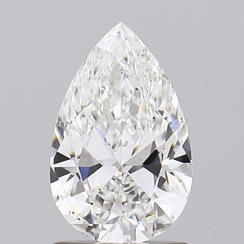 Pear Cut Lab Grown Diamond 1.12 Carat F/SI1