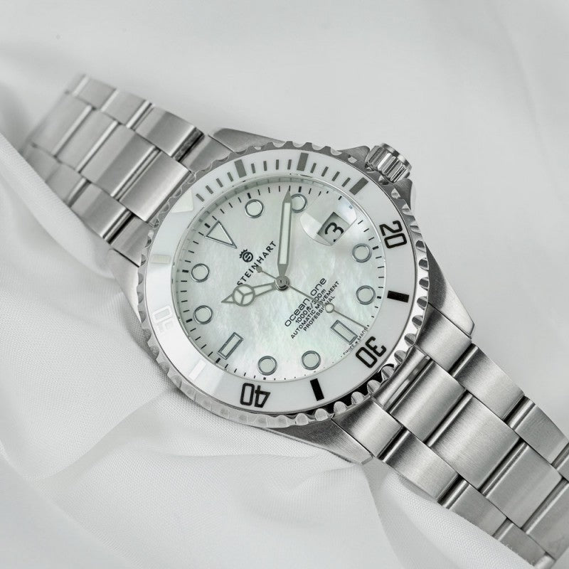 Steinhart ocean one discount 39 white ceramic