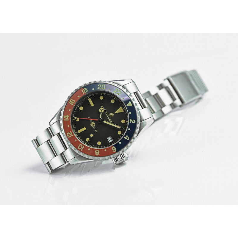 Steinhart ocean one 39 vintage red hot sale