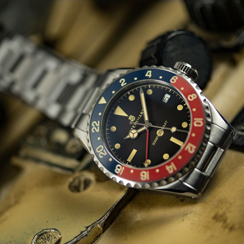 Steinhart ocean clearance 39 vintage gmt