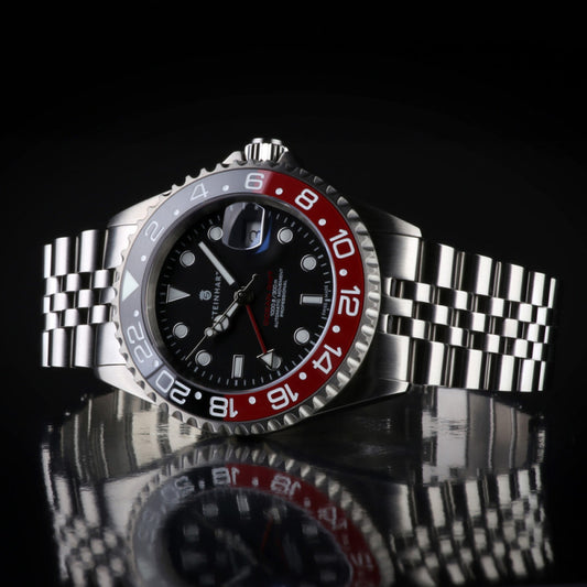 Ocean One GMT BLACK-RED. 2 Ceramic