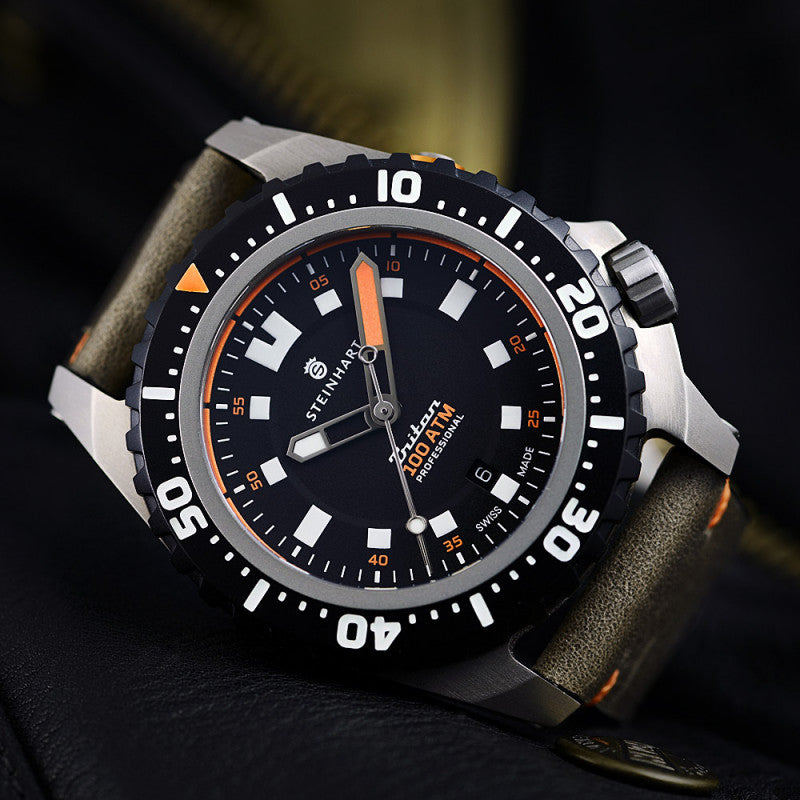 Steinhart Diver Watch Triton 1000 Titanium Pura Luxury Goods